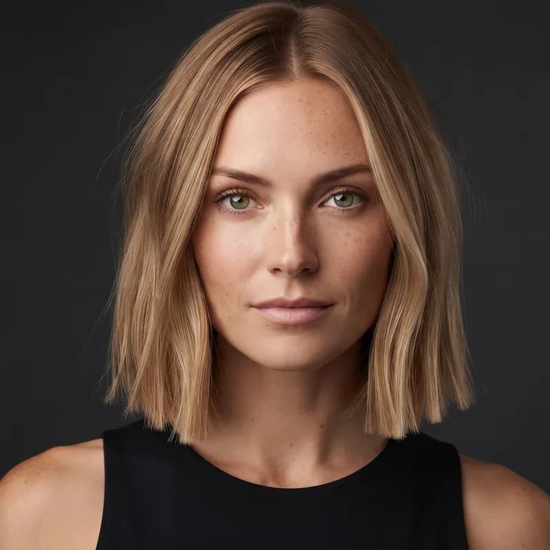 Blunt Bob short haircut