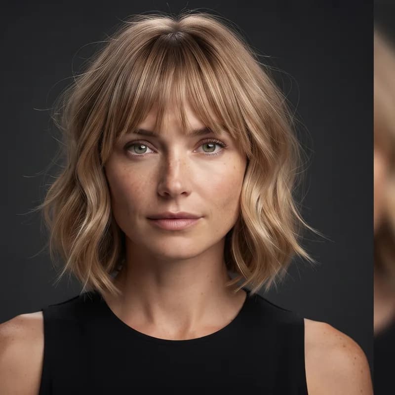French Bob short haircut